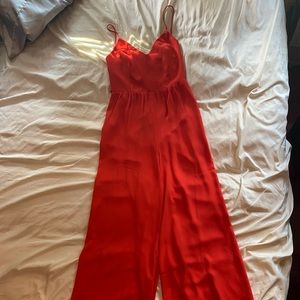 !!NEW!! Forever 21 Red/Orange Jumpsuit - Size L in Womens